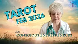 February Tarot for Conscious Entrepreneurs | Kathryn Gorham, Founder | Purple Door Entrepreneur.