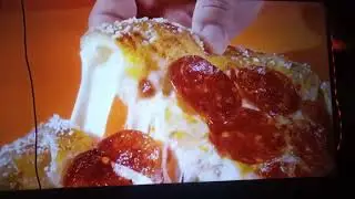 little Caesars commercial stuffed crazy crust pizza and chuy world Simpsons movie