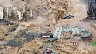 China&rsquo;s Beijing Submerged &mdash; Mega Floods Destroy Homes, Bridges Collapse, Evacuations Ordered
