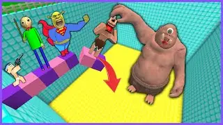 &Ouml;L&Uuml;RSEN MUTANT TEPEG&Ouml;Z &Ccedil;UKURUNA D&Uuml;ŞERSİN! (BALDİ, HELLO NEİGHBOR, GRANNY) 😱 - Minecraft