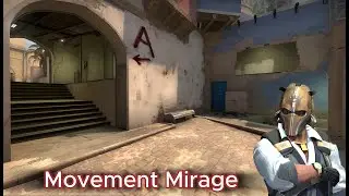 Показал самые базовые элементы на мираже!!!Cs 2 Movement MIrage