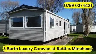 Butlins Minehead 8 Berth Caravan Hire (Web Link in Description)