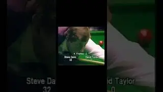 Steve Davis 100 break in 1985 World championship