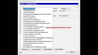 ⭐ 🖨️ Adjustment Program POS TM-C3500  Reset🖨️⭐
