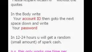 Fiesta Free SparkCash