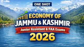 One shot economy of Jammu Kashmir for junior assistant and faa 2026