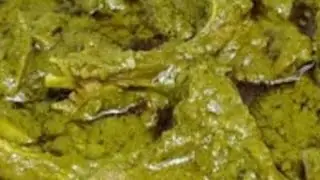 Restaurant style Saag Meat Recipe l Palag Mutton l Green Mutton Curry Saag mutton Recipe