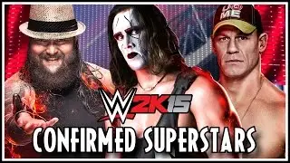 WWE 2K15 - 20+ Confirmed Superstars & Roster! (So Far)