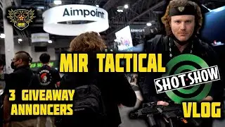 Shot Show 2022 Airsoft Vlog *3 Giveaway Announcements