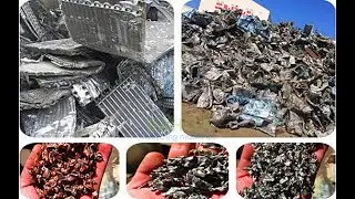 Copper aluminum separation/How to Process Scrap car air conditioner radiator recycle plant shredding