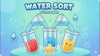 Main Water Sort LIVE 💧🧠 | Puzzle Simple Tapi Seru #live #liveshort