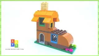 LEGO Shoe house Building Instructions | How to build with Lego Classic 11004 | How to tutorial |
