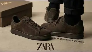 ZARA Leather Sneakers Try-On | Clean Style, Real Verdict