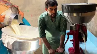 How to Make Fresh Cream from Milk | Fresh Cream Making Process | Commercial Fresh Cream | Milk Cream