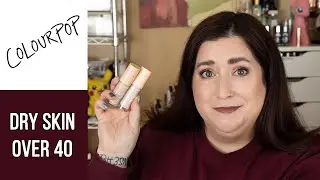COLOURPOP PRETTY FRESH HYALURONIC CREAMY CONCEALER | Dry Skin Review & Wear Test