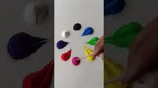 simple Rangoli, satisfying rangoli, Easy rangsatisfying #asmroli, Tricks and tips,ASMR#rangoli