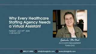 Why Every Healthcare Staffing Agency Needs A Virtual Assistant with Gabriela McNeil