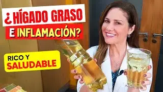 &iquest;H&Iacute;GADO GRASO e INFLAMACI&Oacute;N? Refresco CASERO MARAVILLOSO, Rico, Saludable, F&aacute;cil y R&aacute;pido