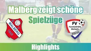 Malberg zeigt schöne Spielzüge: SG Malberg - FV Morbach