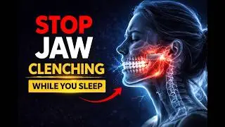 Stop Jaw Clenching While You Sleep (10 Hours, Black Screen)