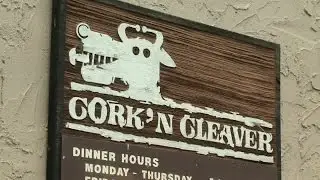 Cork 'N Cleaver's patio