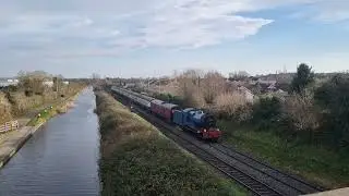RPSI, 85 Merlin Railway, (Santa Special), Maynooth ☘️🎄🇮🇪⛄️🌲