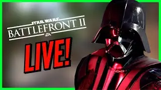 Star Wars Battlefront 2 Live MAX Bossk Kylo Ren Darth Vader PS5 Gameplay