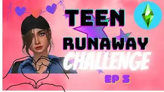 #Teen Runaway Challenge#sims4 #letsplay #cas #sims4cc #simstories #playthrough |Jane got a  makeover