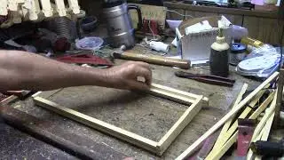How to building honey bee frames part 2