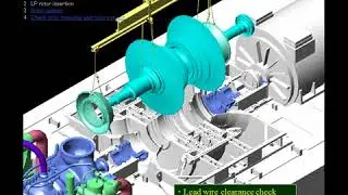 Steam turbine erection P2
