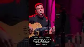 NOCHE DE BOLEROS EN BUENOS AIRES &hearts;️🔥 #cristiancastro #cover #vuelvemeaquerer #sing #singer #live