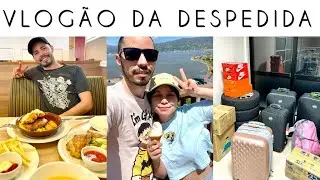 Chegou o dia da despedida e da mudança.