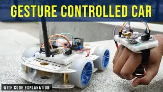 Hand Gesture Controlled Car Using Arduino🤜🚗