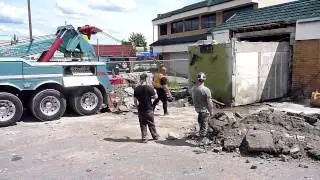 The Big Pull - Bank Vault Demolition