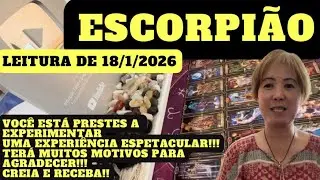♏️ ESCORPIÃO VOCÊ ESTÁ PRESTES A EXPERIMENTAR UMA EXPERIÊNCIA ESPETACULAR!! TERÁ MUITOS MOTIVOS…