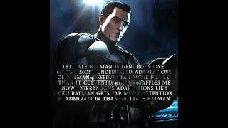 Telltale Batman is one of the most underrated and peak adaptations of Batman