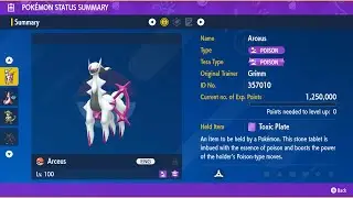 Arceus (Any NPCs) - Solo #9 - 7 Star Iron Valiant Raid - Pokemon Violet