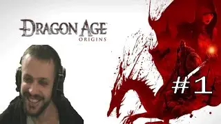First Time Playing Dragon Age: Origins | Blind Playthrough Part 1 - Dwarf Commoner