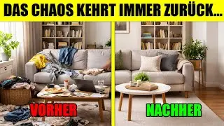 Sehen Sie, Warum Ihr Zuhause Immer Unordentlich Ist | Minimalismus und Organisation