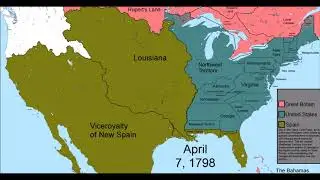 The Complete Territorial Evolution of the U.S.A.