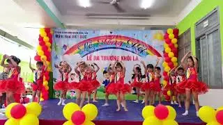 Nhảy mầm non “ em yêu trường em “ 