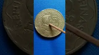 STRUCK THROUGH & RETAIN ERROR COIN #shorts