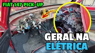 ESTUDANDO A ELÉTRICA DO FIAT 147 PICK UP COM MOTOR FIRE | EP.46