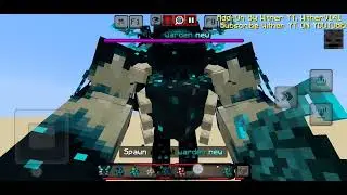 Monster warden vs Wardens (minecraft mob battle)