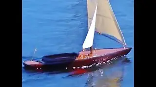 Building & testing a 1/12th Scale RC Dragon Model Yacht