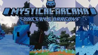 Mystical Arcana | Minecraft bedrock addon | Boss Arena | Bedrock pe 1.21