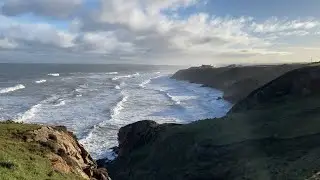 Walking along the Berwick Upon Tweed Coastline!