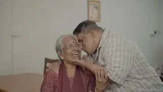 Sandosh & Mum. An unbreakable bond.