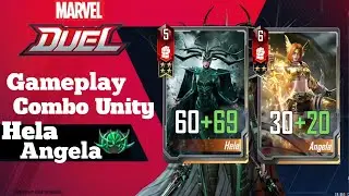 Marvel Duel | Gameplay Combo Unity Hela with Angela