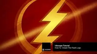 Inkscape Logo Tutorial - Create The Flash Logo, DC Comics